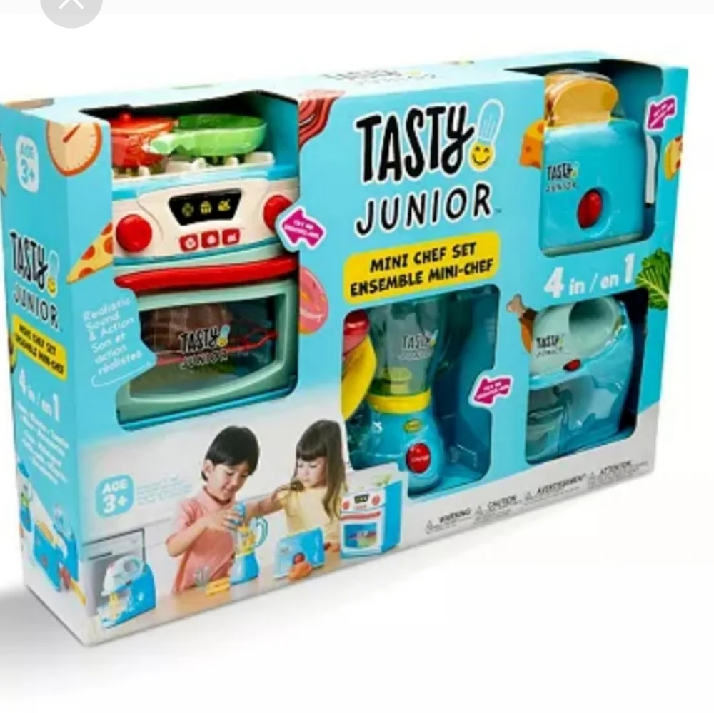 Tasty Jr. 4 in 1 Mini Chef Play Set